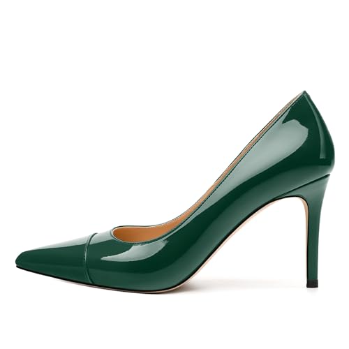 Women's Pumps, Closed Pointed Toe High Stiletto Heels Dress Wedding Pump Shoes for Women2