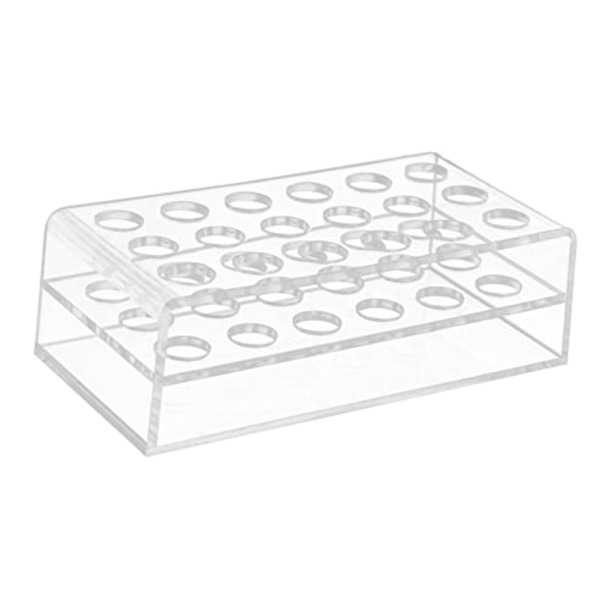 Clear Acrylic Brush Display Pen Holder for Coloured Pencils