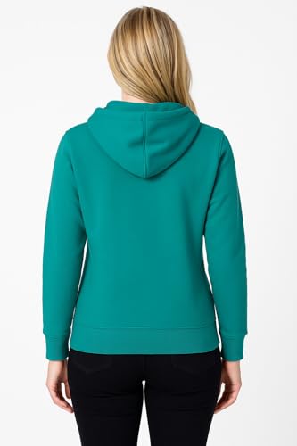 Image of Raves Womens Stylish Printed Hoodie | Trendy Cotton Fleece Hooded Sweatshirt for Women & Girls | Full Sleeve Winter Wear Pullover