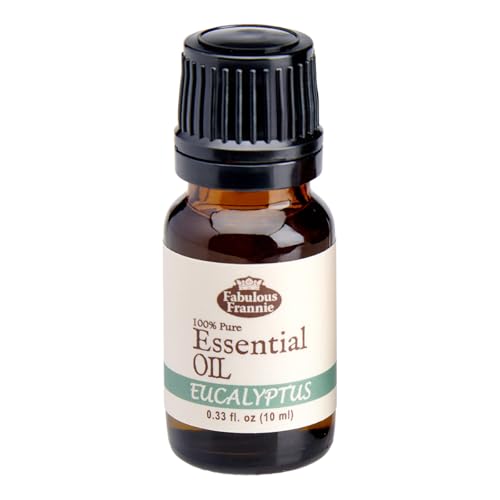 Fabulous Frannie Eucalyptus 100% Pure, Undiluted Essential Oil Grade 10 ml (.33oz)