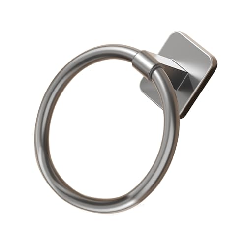 Fazvncv Schwenkbare Handtuchringe Aluminium Wandmontage