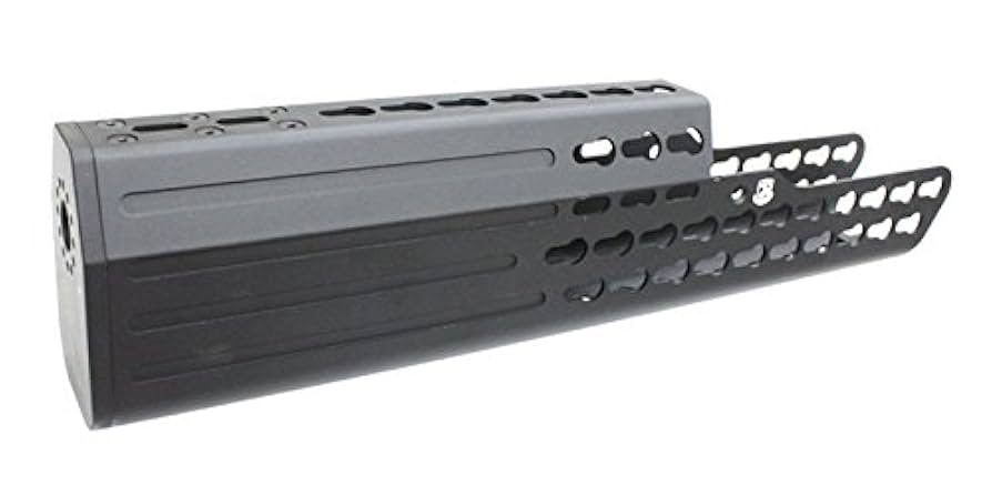 S&T TAVOR Keymod Suppressor タボールハンドガード S&T TAVOR用 KEYMODタイプ サプレッサー BK ≪110mmサプセット