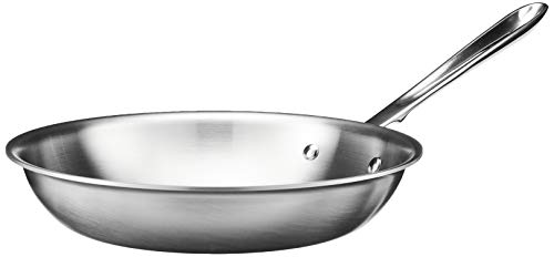 All-Clad BD55110 D5 Brushed 18/10 Stainless Steel 5-Ply Bonded Dishwasher Safe Fry Pan