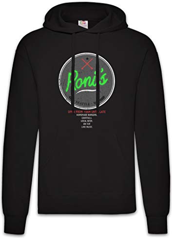 Sweat-Shirt Roni's Bar Urban Backwoods Sweat à Capuche Idéal pour vos Soirées en Terrasse