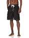 Kanu Surf Mens Barracuda Extended Size Trunk, Black, 4X