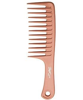 Diane Wide Tooth Rake Comb for Thick & Curly Hair, Black