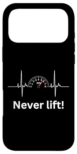 Never Lift Heartbeat - Car Guy Racer Ԑm[T[ X}zP[X iPhone 17 Pro Max p