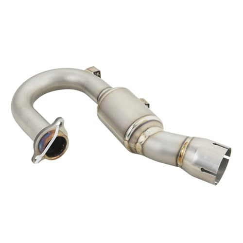 Tuyau de liaison avant titane KX250 anti-corrosion pour échappement Kawasaki