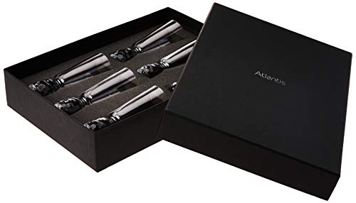 Estojo Com 6 Copos Shots, Transparente Lapidado, Frost, Vista Alegre