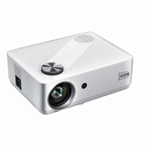 Image of AUN AKEY 8 Full HD 4K Supported Led Android Version Projector, 6500 Lumen and Home Theatre 1080P for Compatible with TV Stick, Set Top Box, HDMI, USB, Laptop