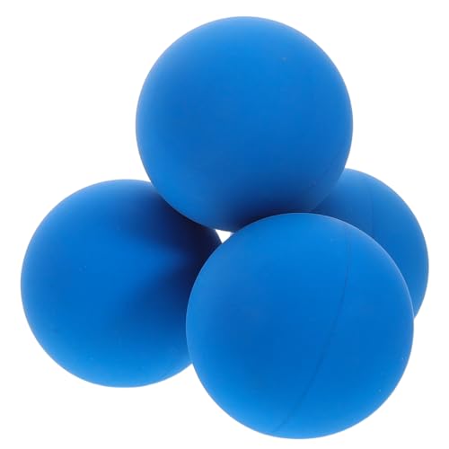Balles de squash d'entraînement en caoutchouc hautement élastiques pour enfants et adultes x4