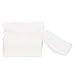 Yaosan Pack 20 Eco Friendly Muslin Face Cloths Soft Cotton Reusable Facial Cleansing Cloths Remover Face Muslin Pack (Blue Edge)