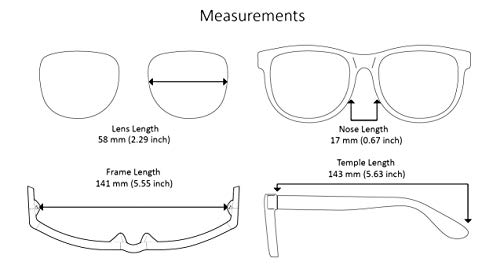 Edge I-Wear Vintage Metal Narrow Cateye Sunglasses Flat Color Lens 5149-FLCR-1(G.sd)4
