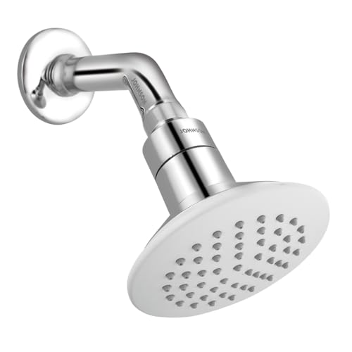 Johnson Ocean Round Overhead Shower without Shower Arm | ABS Material |Rotating head Overhead Shower|Single-Flow Setting |Anti-Corrosion | 1 Year Warranty (S0505CAMZ- Chrome) (B0D35T3PY5) Amazon Price History, Amazon Price Tracker