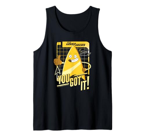 Star Trek: Lower Decks Badgey Inspirational Poster Tank Top
