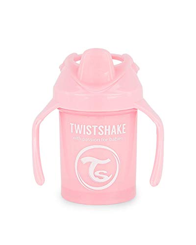 Twistshake Baby Sippy Cup Set - 3-Piece, Pink Blue, 3 pack - Image 3