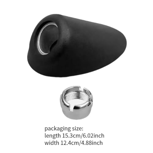 Antena base para coche en PP con montaje de tuerca manual 2