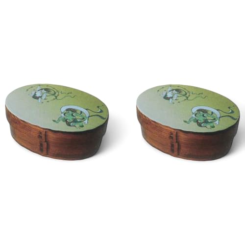 J-kitchens 弁当箱 2pcs セット 木の膳 ナチュラル ディナーウェア 木製 NO.183521