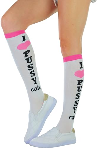 Image of ToBeInStyle Women's Acrylic Knee High Print Socks