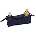 Ducomi Jene Universal-Kinderwagentasche für Neugeborene, Lenker, Organizer für Baby-Kinderwagen, Zubehör, Flasche, Wickelauflage, Windeltasche und 2 Flaschenhalter (Navy)