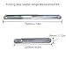 2pcs Folding Step Ladder Hinge Replacement Kit,Herringbone Ladder Tie Rod Ladder Accessories, Silver