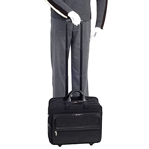 McKleinUSA Franklin Detachable Wheeled Laptop Briefcase #TOP11