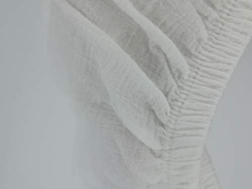 Ayiyo 2T Bloomers Newborn Toddler Kids Cotton Linen Shorts Diaper Cover(White,80) #TOP5