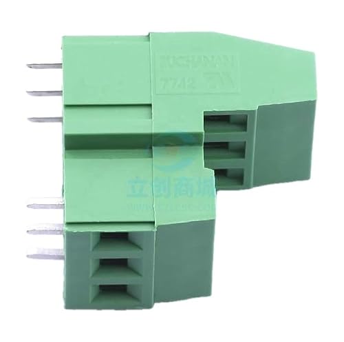 Image of 2 Pcs 5mm straight pin screw terminal P=5mm 282888-3