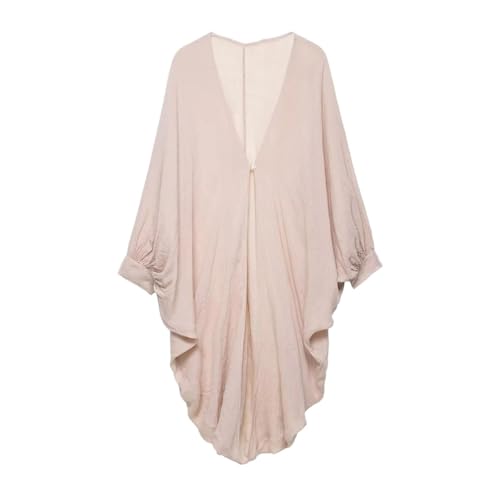 Women's V Neck Loose Long Sleeve Blouse Casual Fall Long