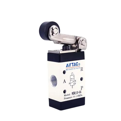 Vanne à rouleau M3R210-06 à galet robuste usiné en alliage