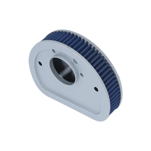 Filtre à air de moto conique bleu pour Harley Softail Breakout et Dyna Low Rider