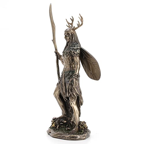 Estatua de diseño Veronese diseño 26 cm con acabado bronce antiguo miniatura 6