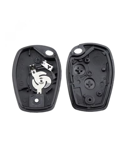Coque de clé Renault Kangoo Modus Espace Dacia Duster : boîtier plip télécommande 2 boutons - 5
