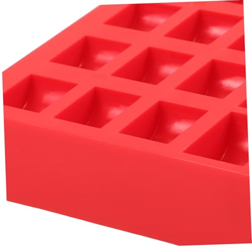 Organizador para monedas plástico 2 piezas rojo miniatura 3