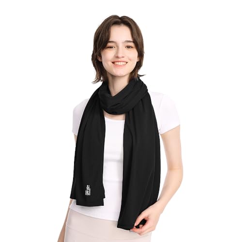 Women Travel Scarf UPF 50+ Sun Protection Shawl And Wrap Swimsuit Beach Cover Up Cooling Blanket