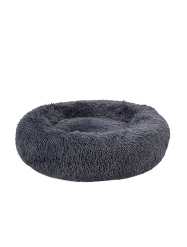 Dogbed L Anthracite Fluffy déhoussable et lavable