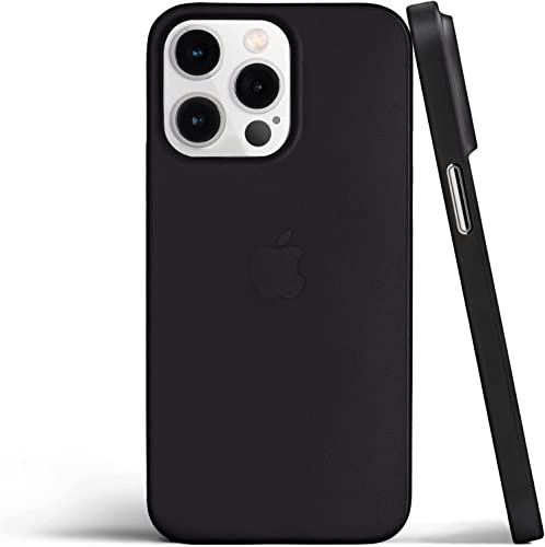 Image of ExpressB Back Cover for iPhone 15 Pro | Minimal Protect | Ultra Thin Anti Scratch Matte Finish Case for iPhone 15 Pro (Black)