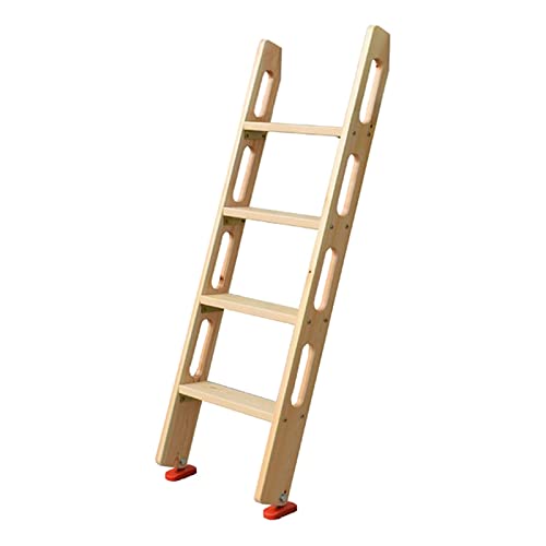 Hochbett Leiter 4/5 Schritt Etagenbettleiter Holz, Wohnmobil-Leitern Mit...