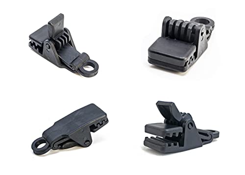 Plai - 16 clip per teloni, con chiusura a