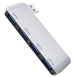 Compatibilité Étendue : Un seul hub type-c alimenté est votre compagnon polyvalent. Pour le travail : Connectez facilement des ordinateurs portables, claviers, souris, imprimantes et projecteurs. Pour le divertissement numérique : Compatible avec les consoles de jeu PS5/PS4, il transfère rapidement les fichiers volumineux des disques durs et des appareils photo. Pour une utilisation en voiture et mobile : Compatible avec la plupart des systèmes automobiles, ajoutant du plaisir à votre voyage. Pour votre bureau à domicile : Il peut même alimenter des ventilateurs USB, des lampes de lecture, etc. Sa compatibilité puissante répond à tous vos besoins, du travail à la vie quotidienne