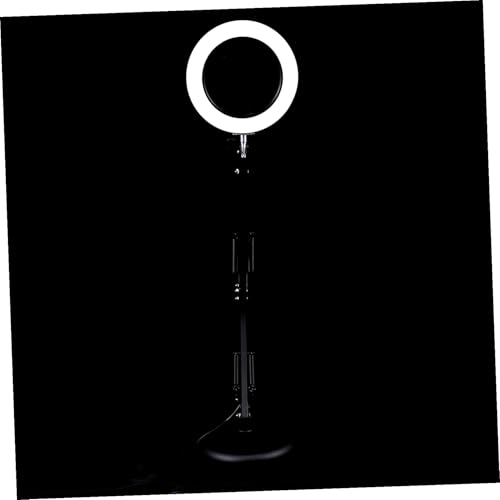 BAZEITFLOW Lámpara Lupa LED Recargable USB con Luz Protección Lámpara Escritorio para Manicura Tatuajes y Lectura Aumento Portátil Negra
