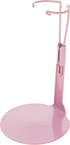 Kaiser Doll Stand 1095, Box of 12 - Pink Pastel Doll Stands for 3 1/2