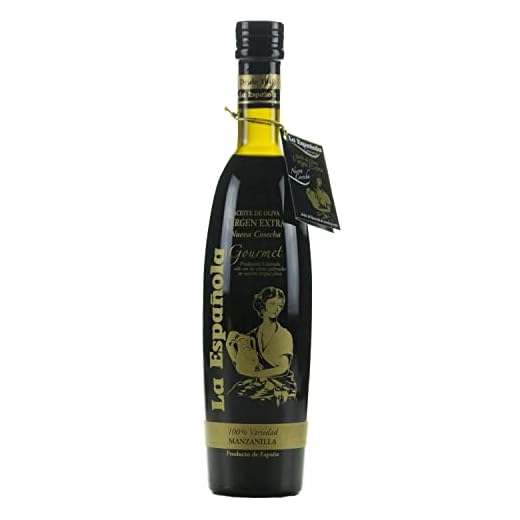 LA ESPAÑOLA - Aceite de Oliva Virgen Extra Gourmet - Manzanilla - 500 ML