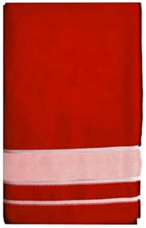 Men's Cotton Colored Dhoti with Fancy Border Kerala-style Veshti Mundu Kaili Lungi 2.0 Mtrs