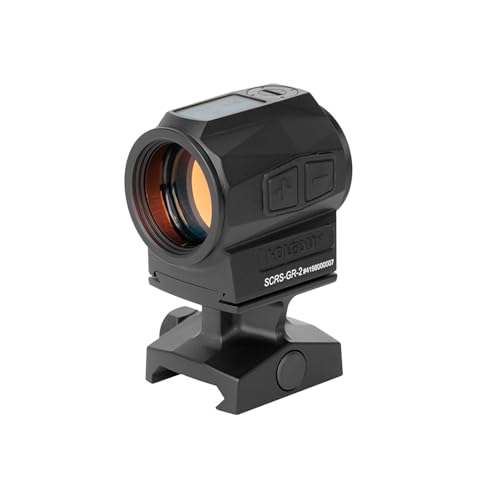 Image of HOLOSUN SCRS Series 2 MOA Dot & 65 MOA Circle Solar Charging Sight - Shake Awake,Auto Adjusting & Manual Brightness Control- Red /Green Options