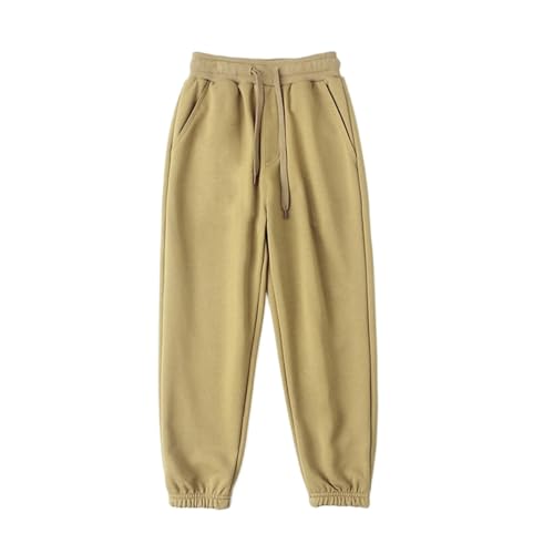 Boys Basic Solid Joggers Sweatpants Athletic Casual Kids Pull on Track Pants with Pockets for Girls 4-13 Years