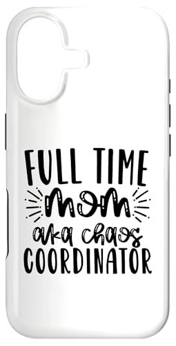 Full Time Mom Chaos Coordinator Mother's Day Retro �X�}�z�P�[�X iPhone 17 �p