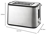 Krups KH442D10 Control Line Premium Toaster mit 6 Bräunungsstufen (720 Watt) edelstahl/schwarz - 9