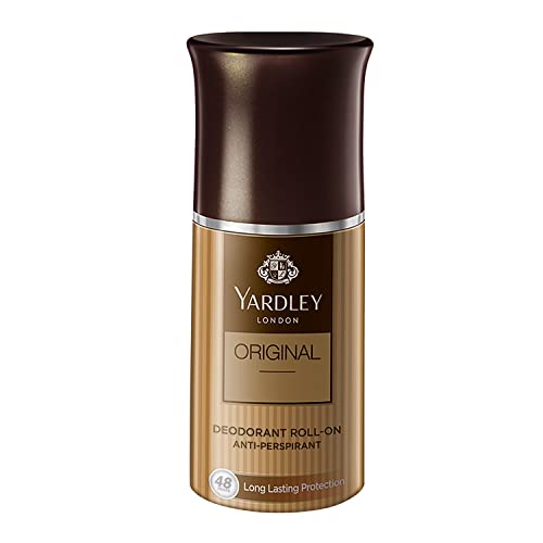 Yardley London Original Deodorant Roll-On for Men, 50 ml