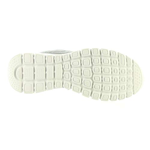 Skechers Gracieuses Chaussures Turquoise Gris Fortune Torsadées Gris Turquoise